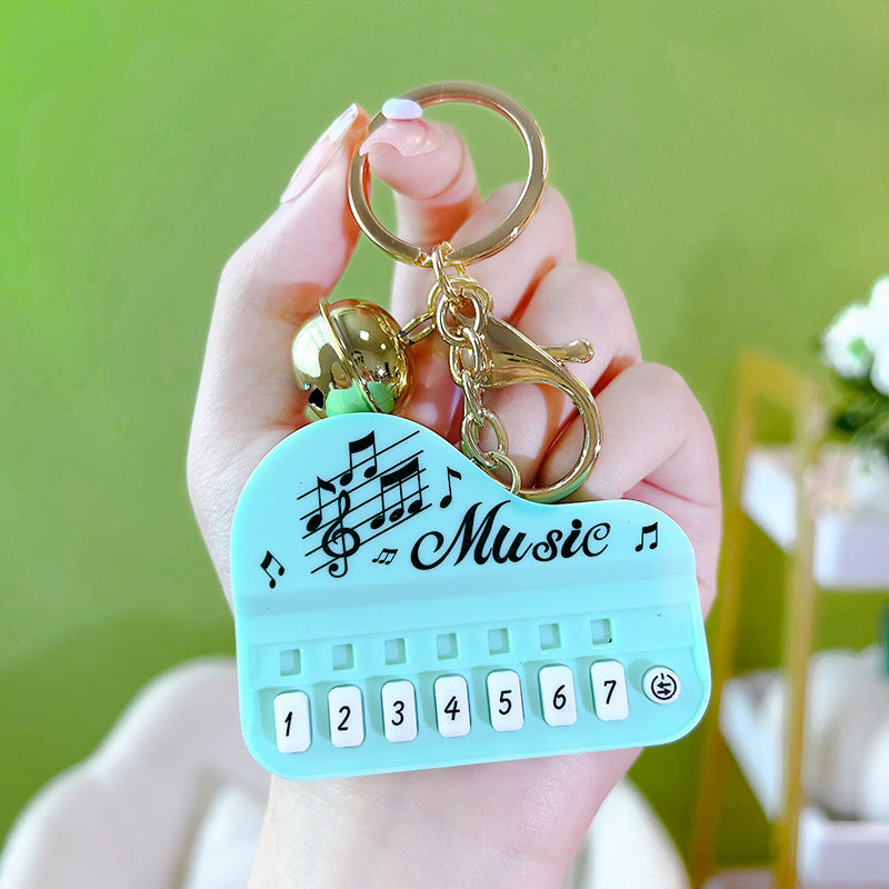 Wholesale Light Up Mini Kids Electronic Piano Keychains