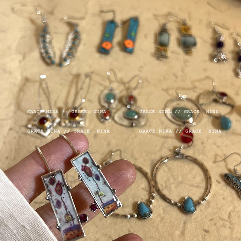 Wholesale Vintage Ethnic Copper Earrings