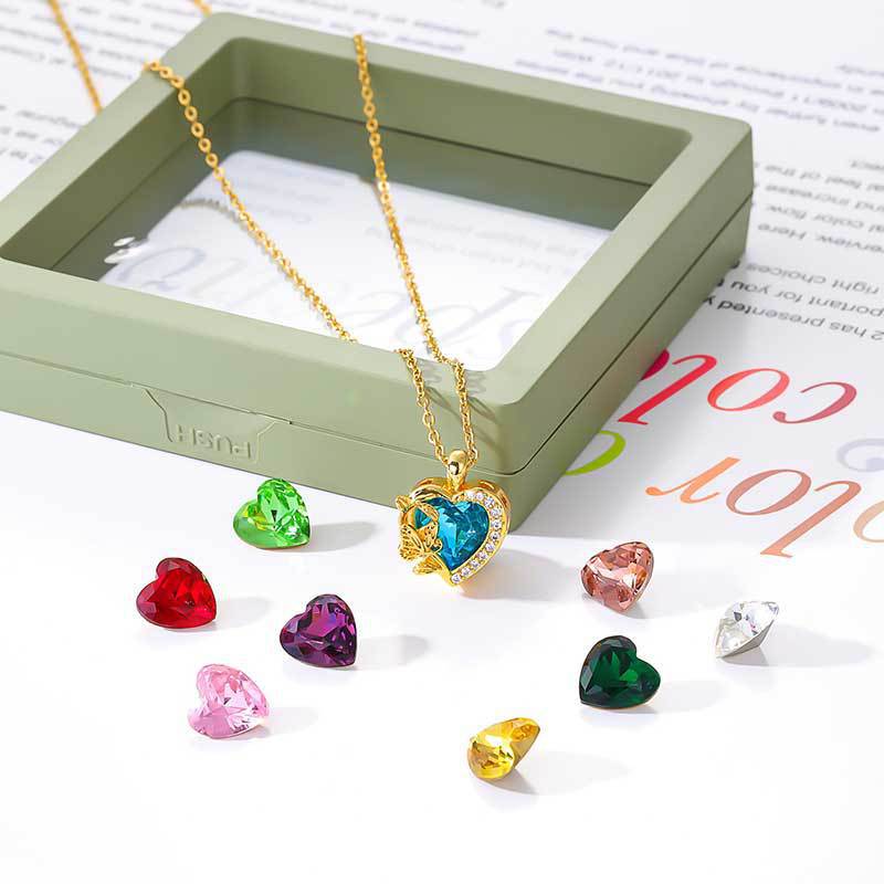 Wholesale Interchangeable zircon necklace
