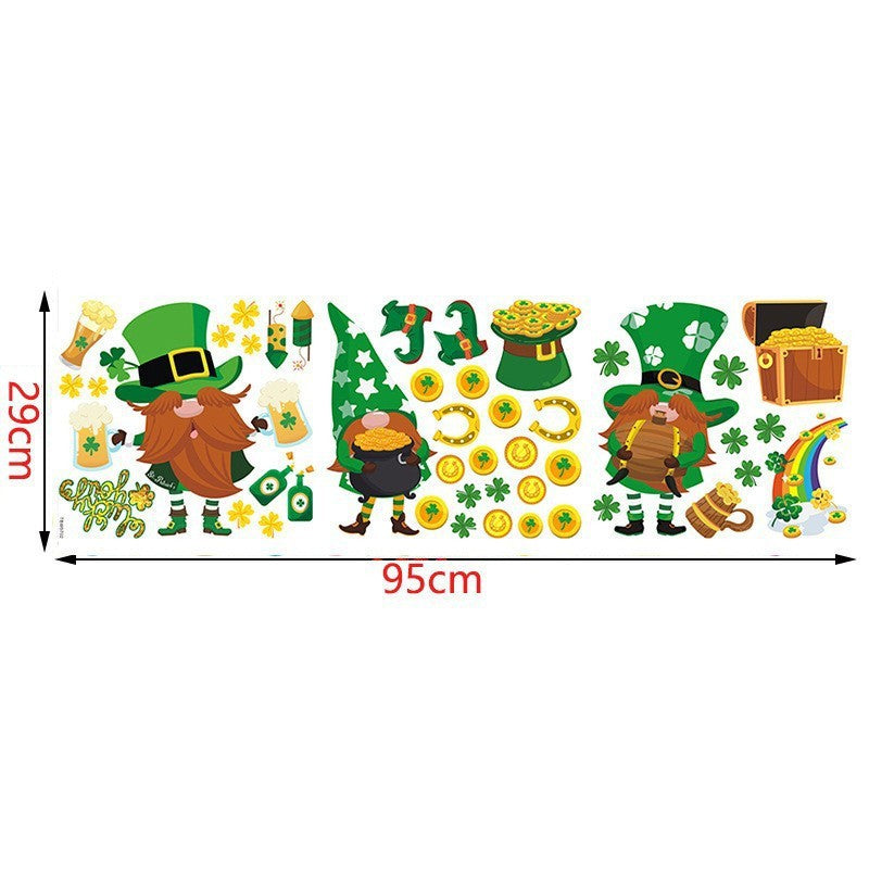 Wholesale St. Patrick's Day Window Stickers Decoration
