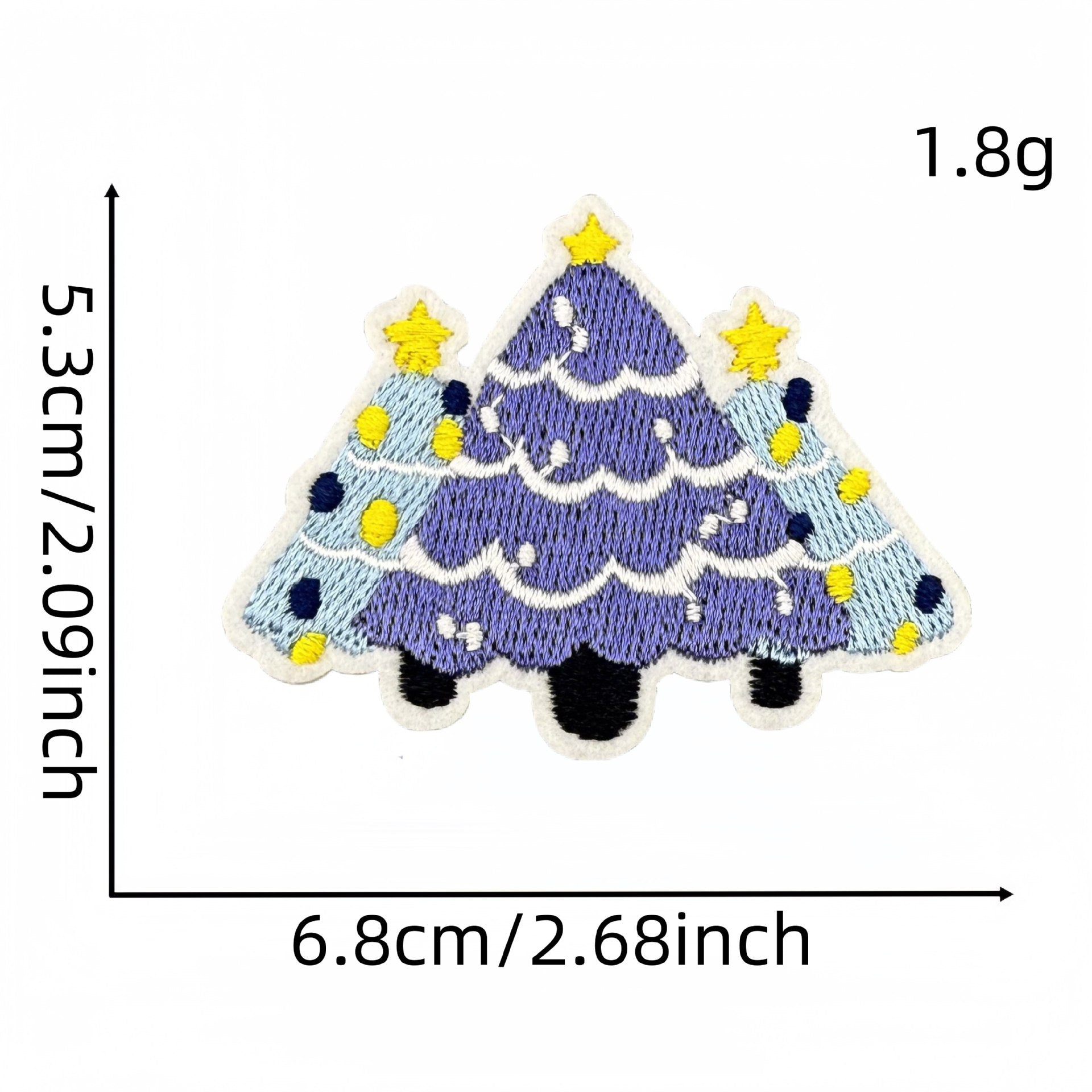 Wholesale Blue Snowflake Cartoon Penguin Animal Embroidery DIY Patches