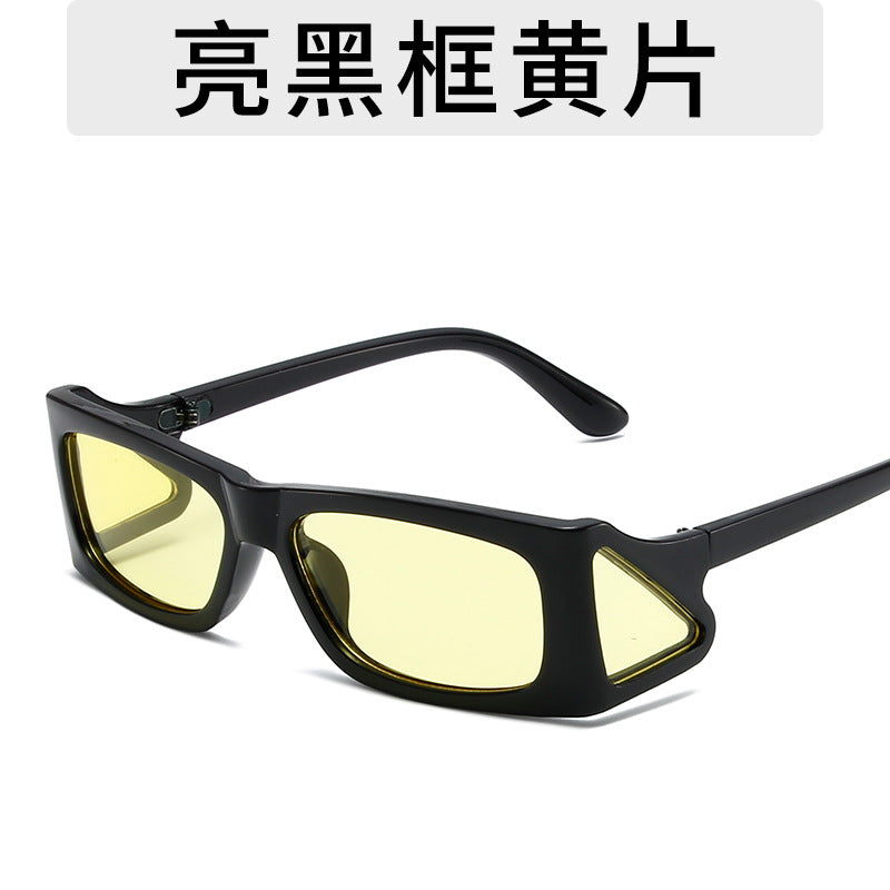 Wholesale Punk style personality sunglasses square