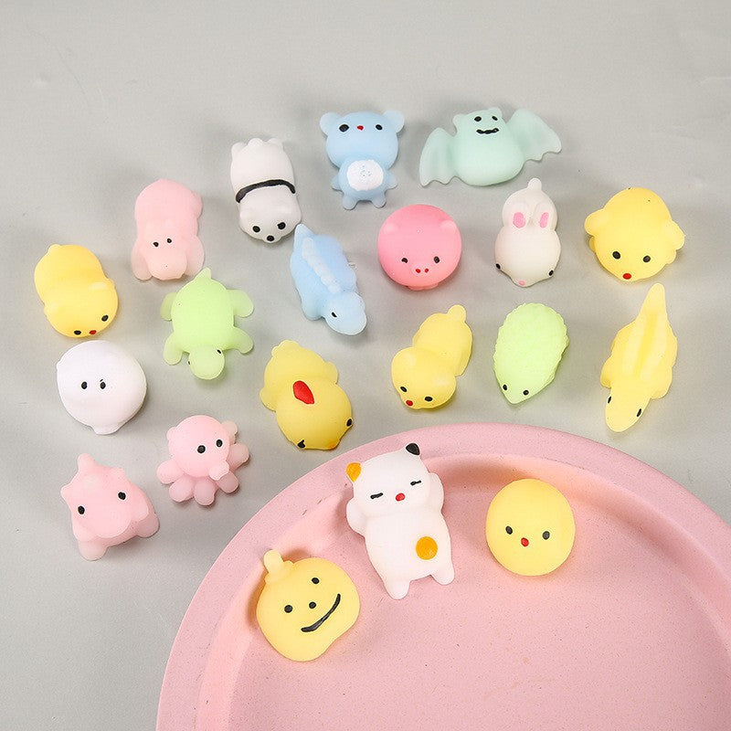 Wholesale Small Animal Soft Rubber Decompression Creative Toy