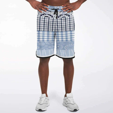 Wholesale Loose Quick Dry Surf Shorts Men's Striped Shorts Swimwear