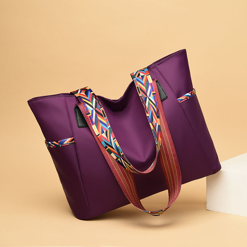 Wholesale Large Capacity Simple Oxford Cloth Shoulder Bag