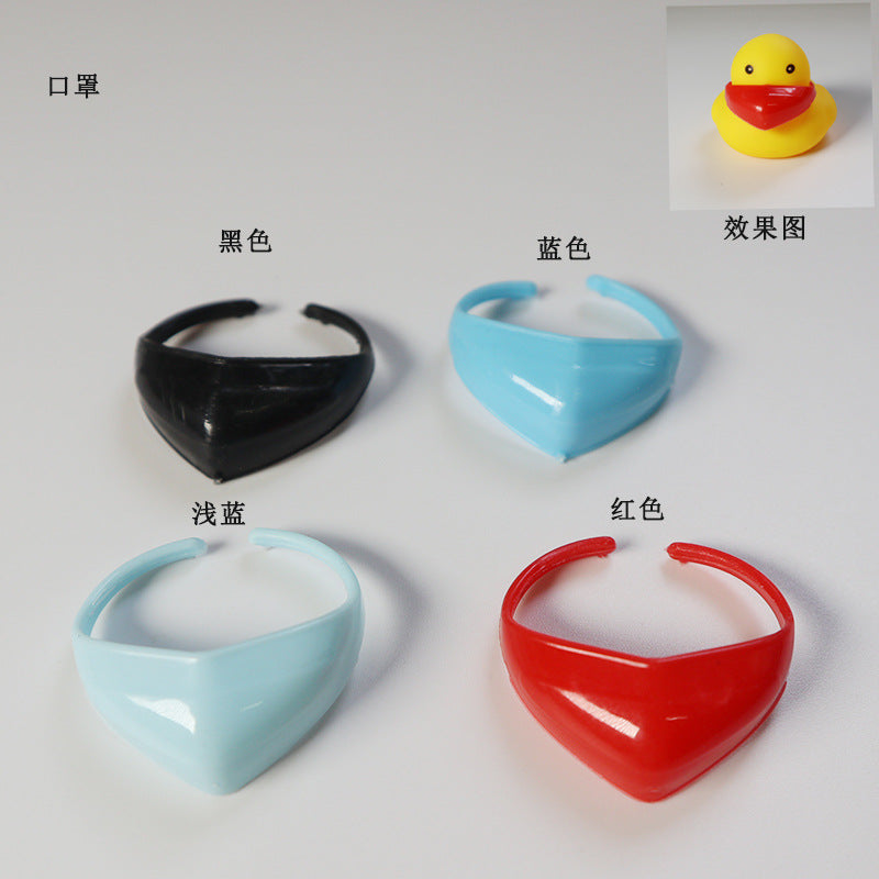 Wholesale 100pcs/pack small duck toy hat accessories