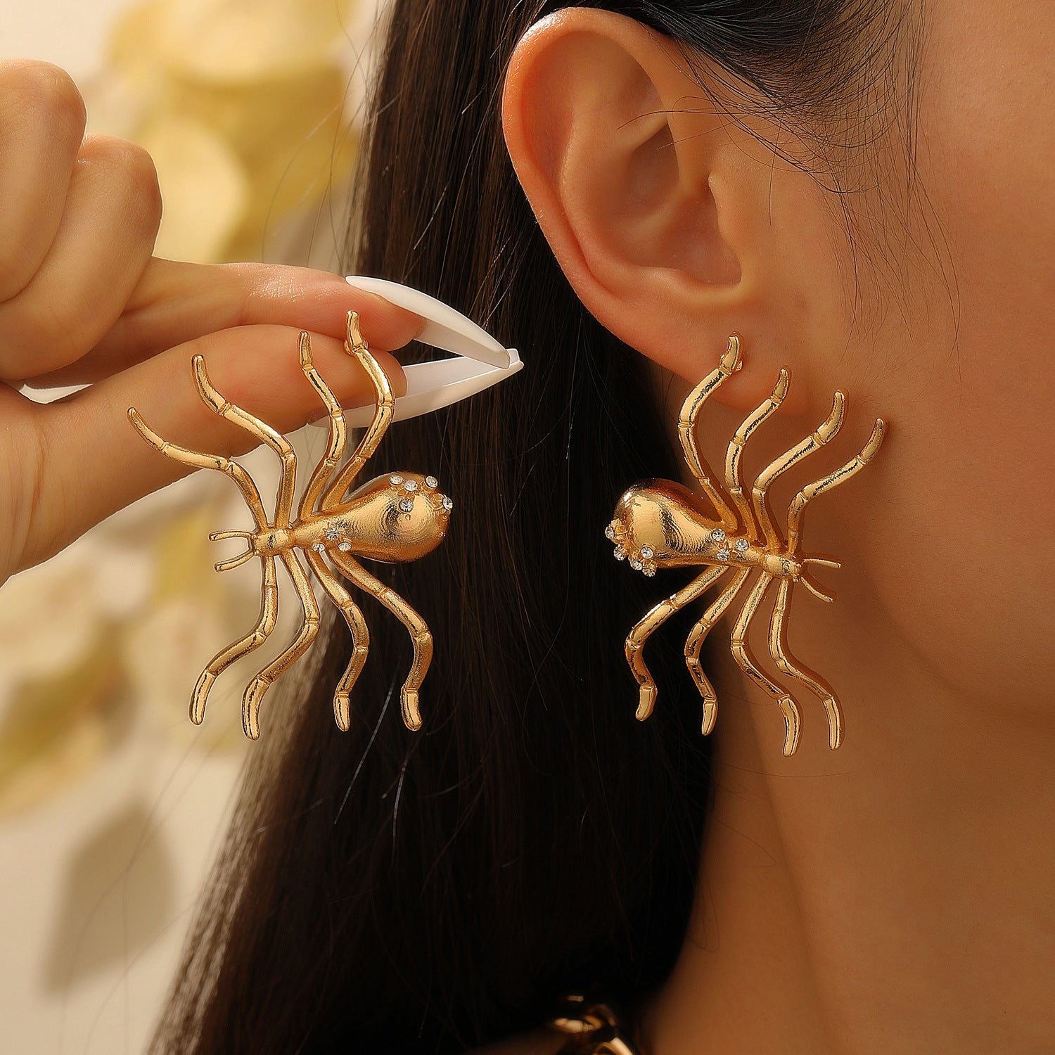 Wholesale Gothic  Earrings For Women  Animal Jewelry Accessory Alloy Electroplated Trendy Boutique Resale