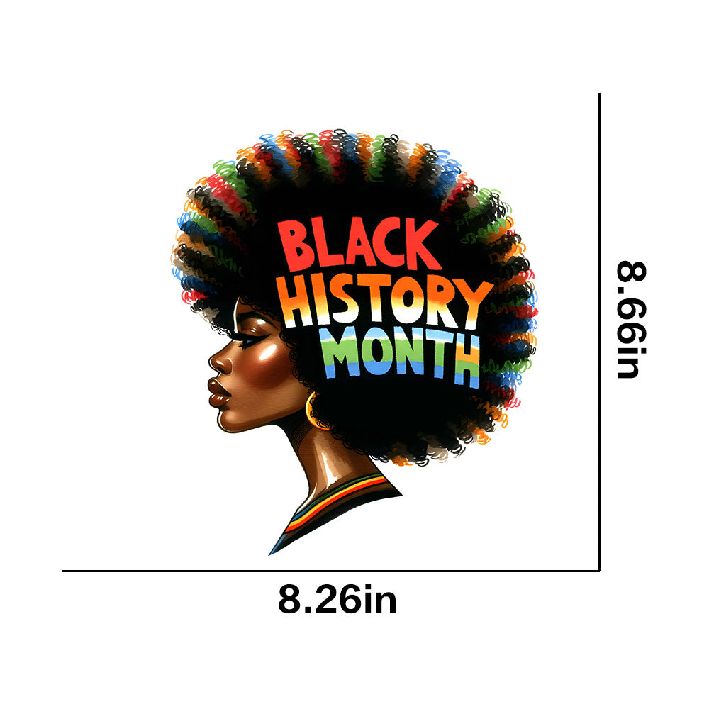 Wholesale 10pcs Black History  UV DTF Ready to Press Transfers Wraps