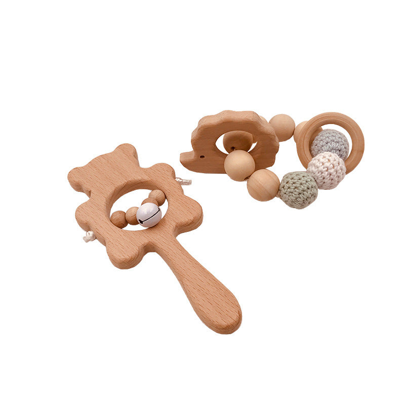 Wholesale Baby Beech Pacifier Chains Baby Supplies