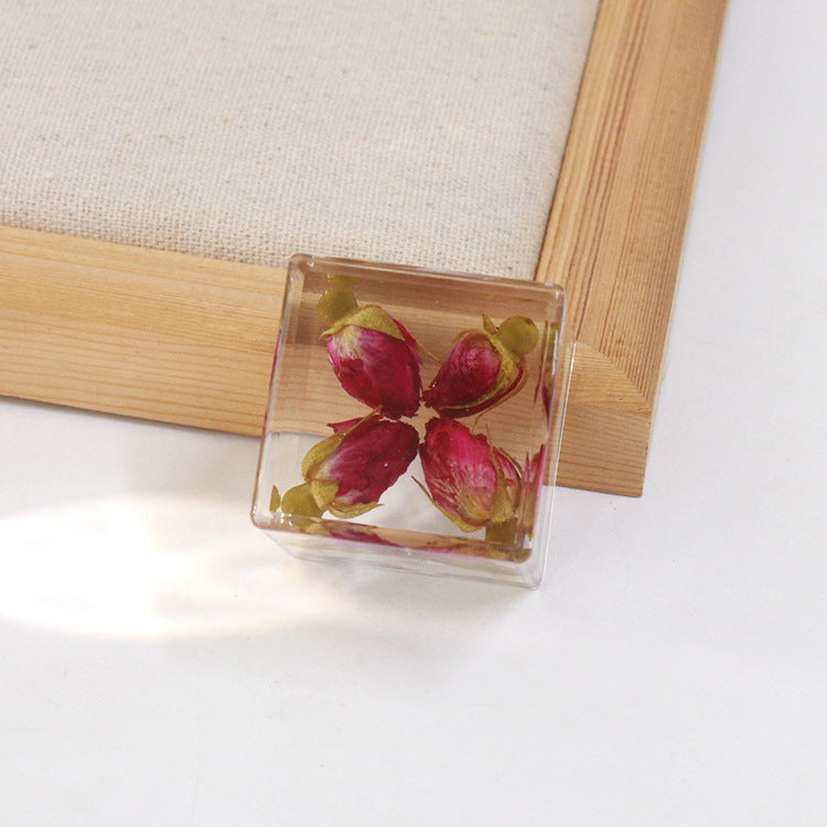 Wholesale 6pcs Retro Style Immortal Flower Crafts 4cm Ornaments