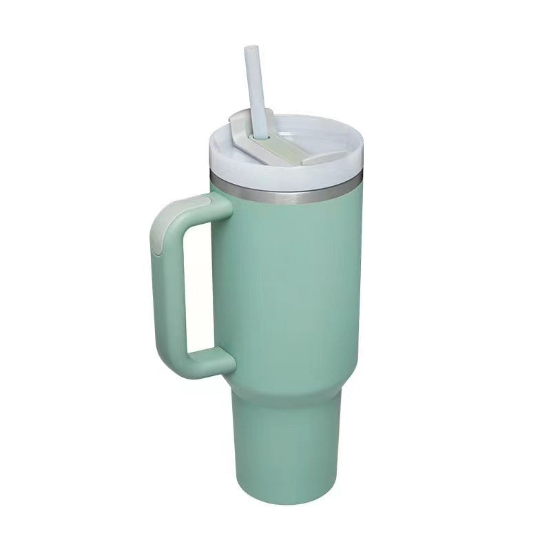 Wholesale 2nd Generation 40oz Ice Cup Silicone Handle Rubber Paint Stainless Steel Thermos Cup