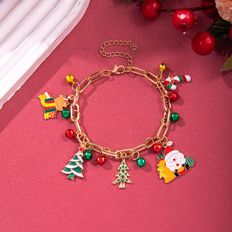 Wholesale Christmas bell  bracelets