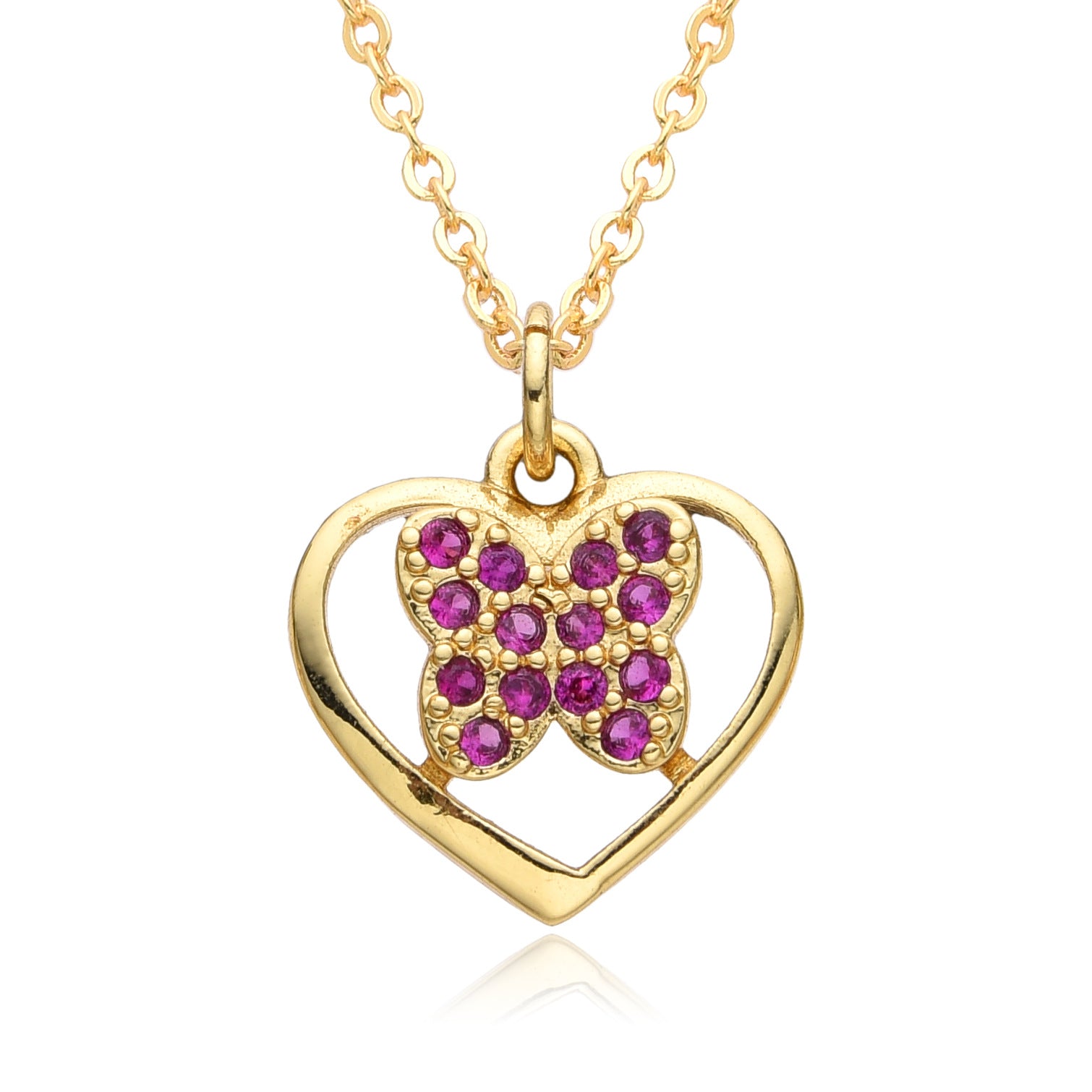 Wholesale Valentine's Day Love Microset Necklace Clavicle Chain