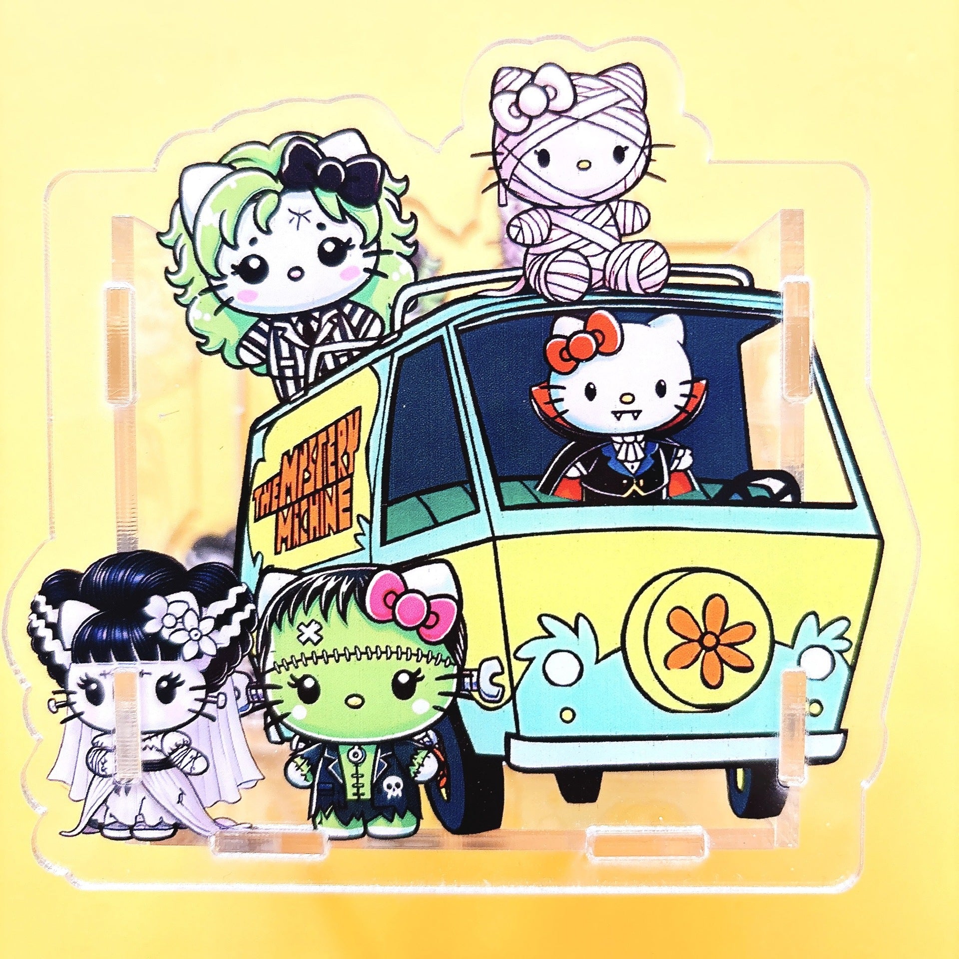 Wholesale 10cm acrylic pen holder pen box stationery storage