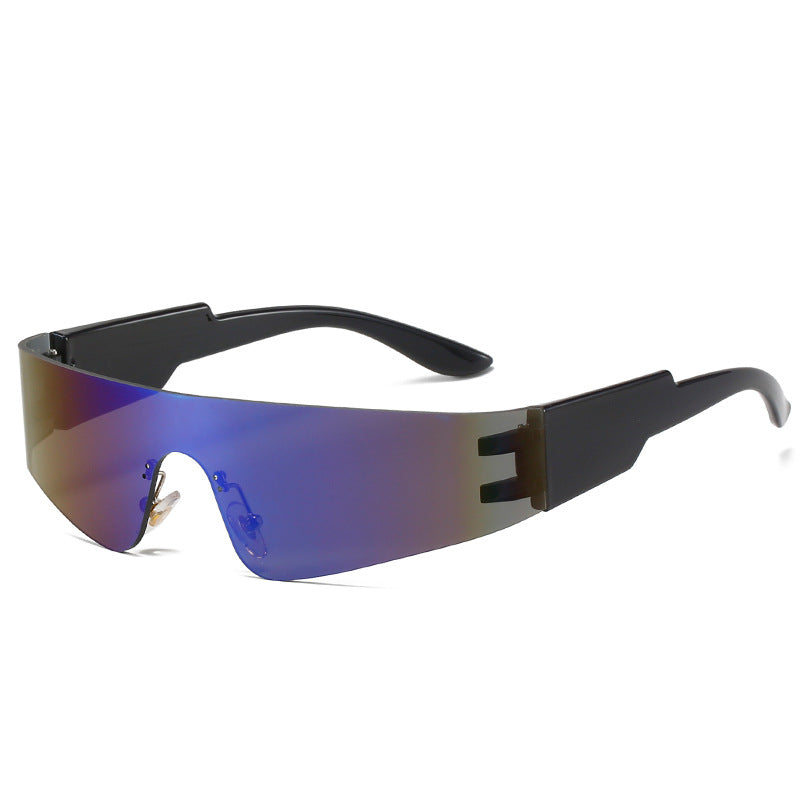Wholesale PC Frameless Monolithic Sports Sunglasses