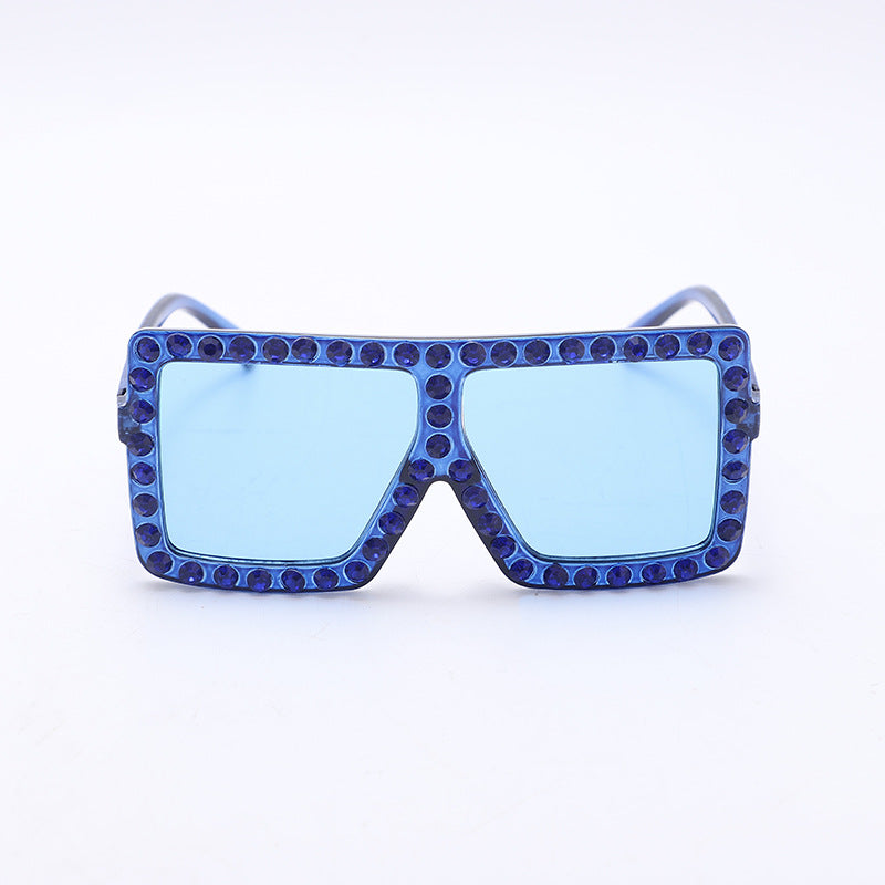 Wholesale Children Full Diamond Frame PC Sunglasses
