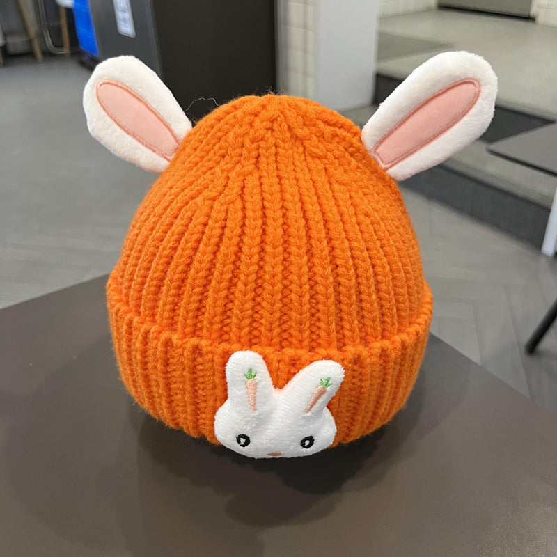 Wholesale Baby Hat Autumn and Winter Baby Warm Pullover Wool Hat