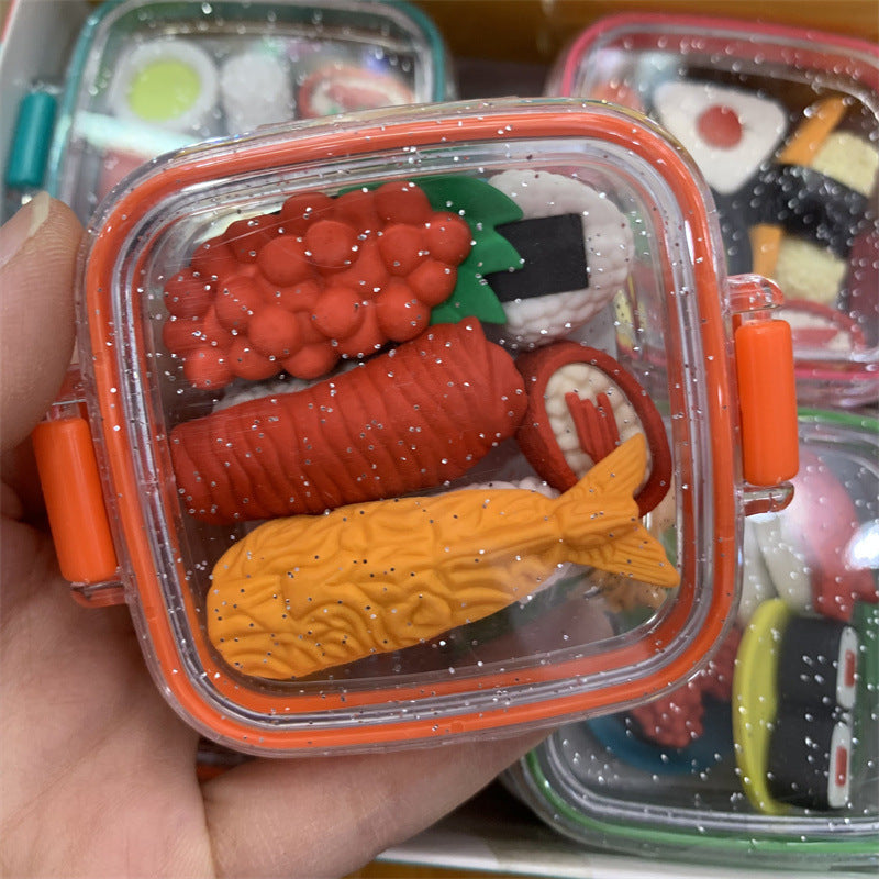 Lunch Box de lonchera al por mayor Erase de plato 24 piezas en una caja