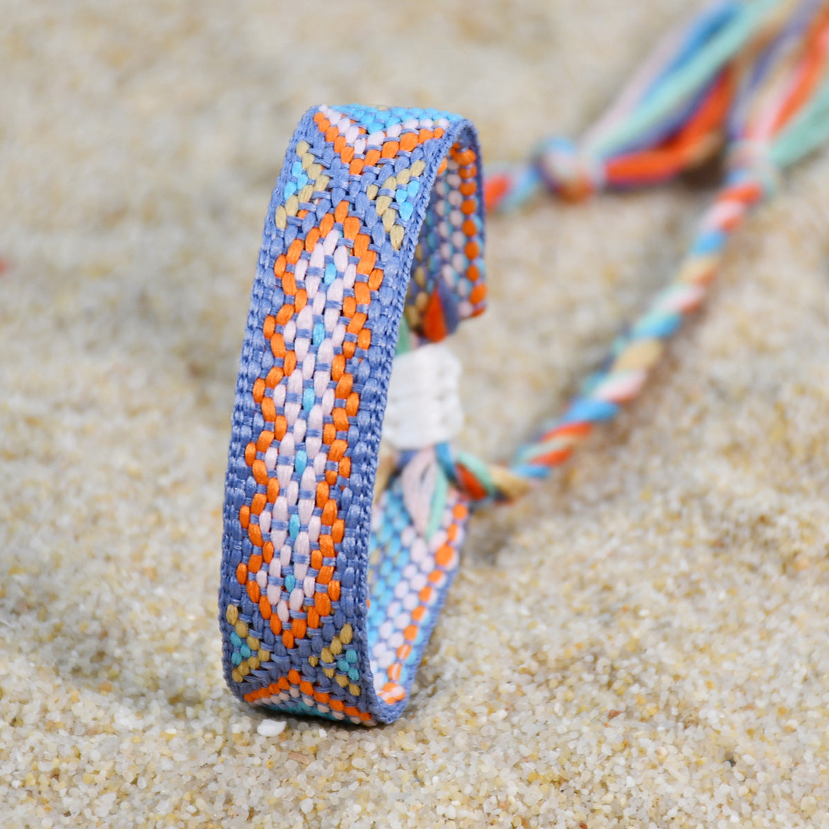 Wholesale colorful tassel lucky hand rope cross-border jewelry