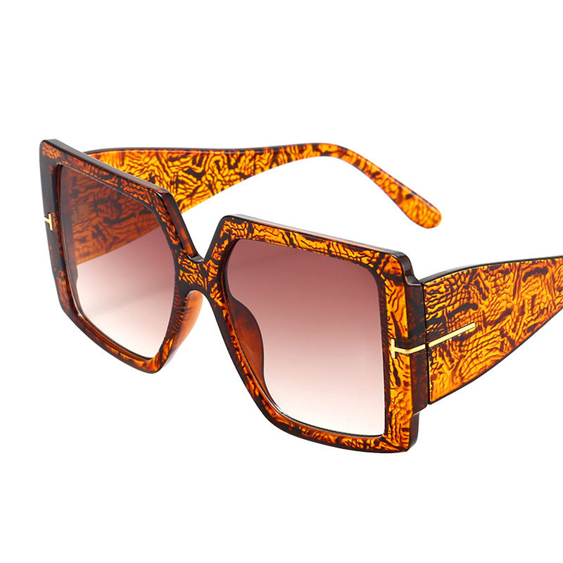 Wholesale New Square Big Frame PC Sunglasses