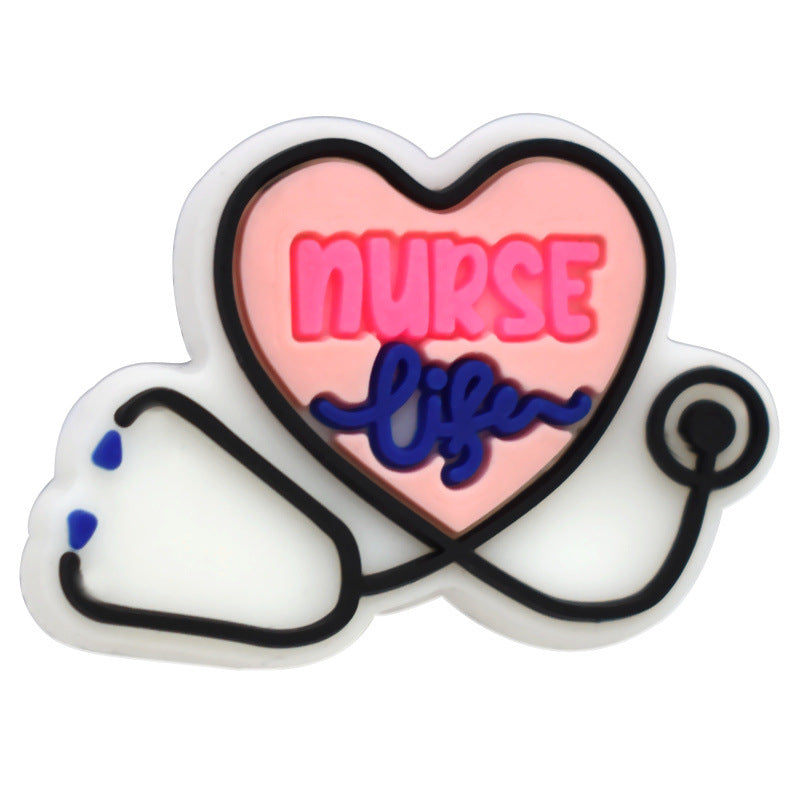 Wholesale Random 100pcs/pack  Medical series cartoon bead  Focal Beads