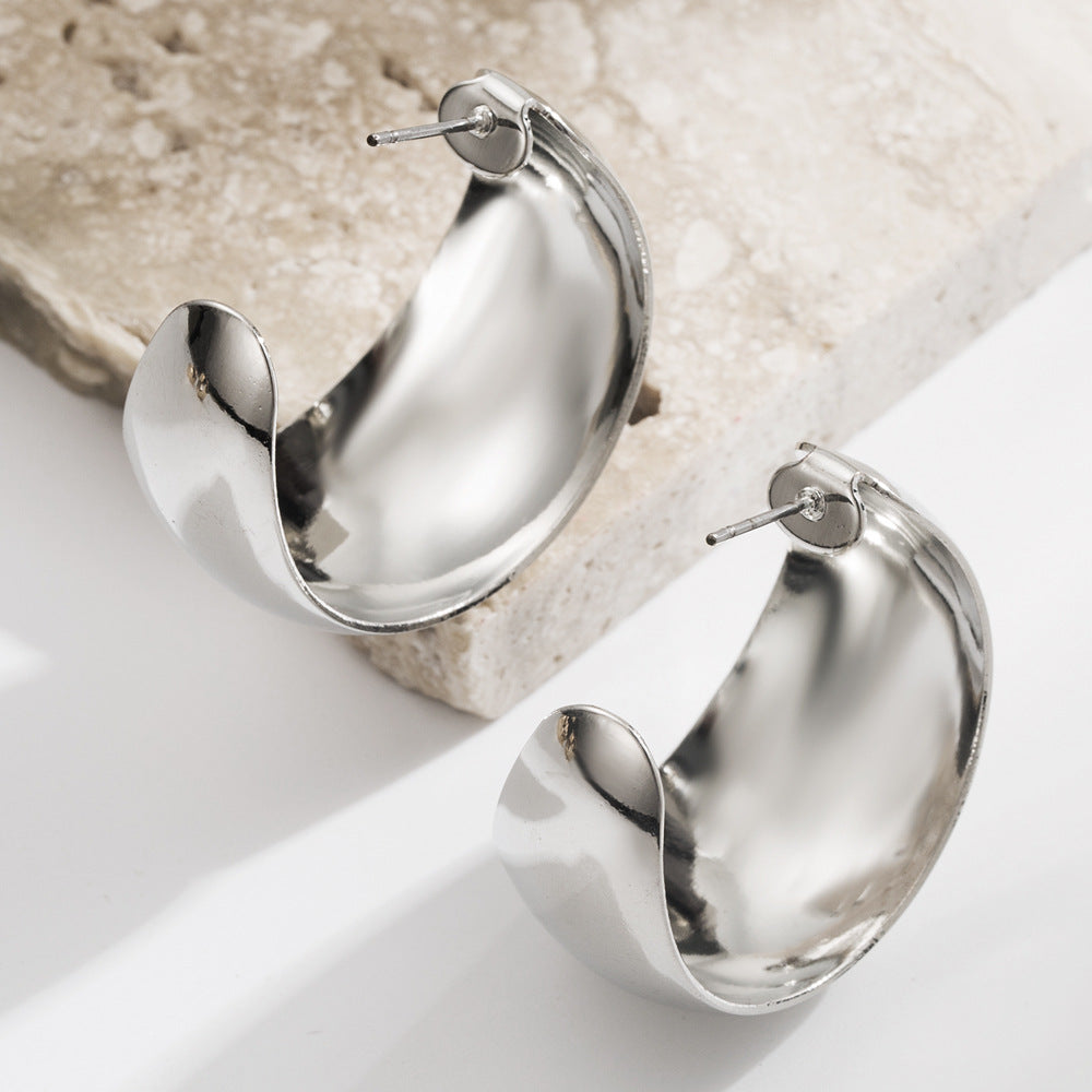 Wholesale ins style retro trend glossy temperament earrings