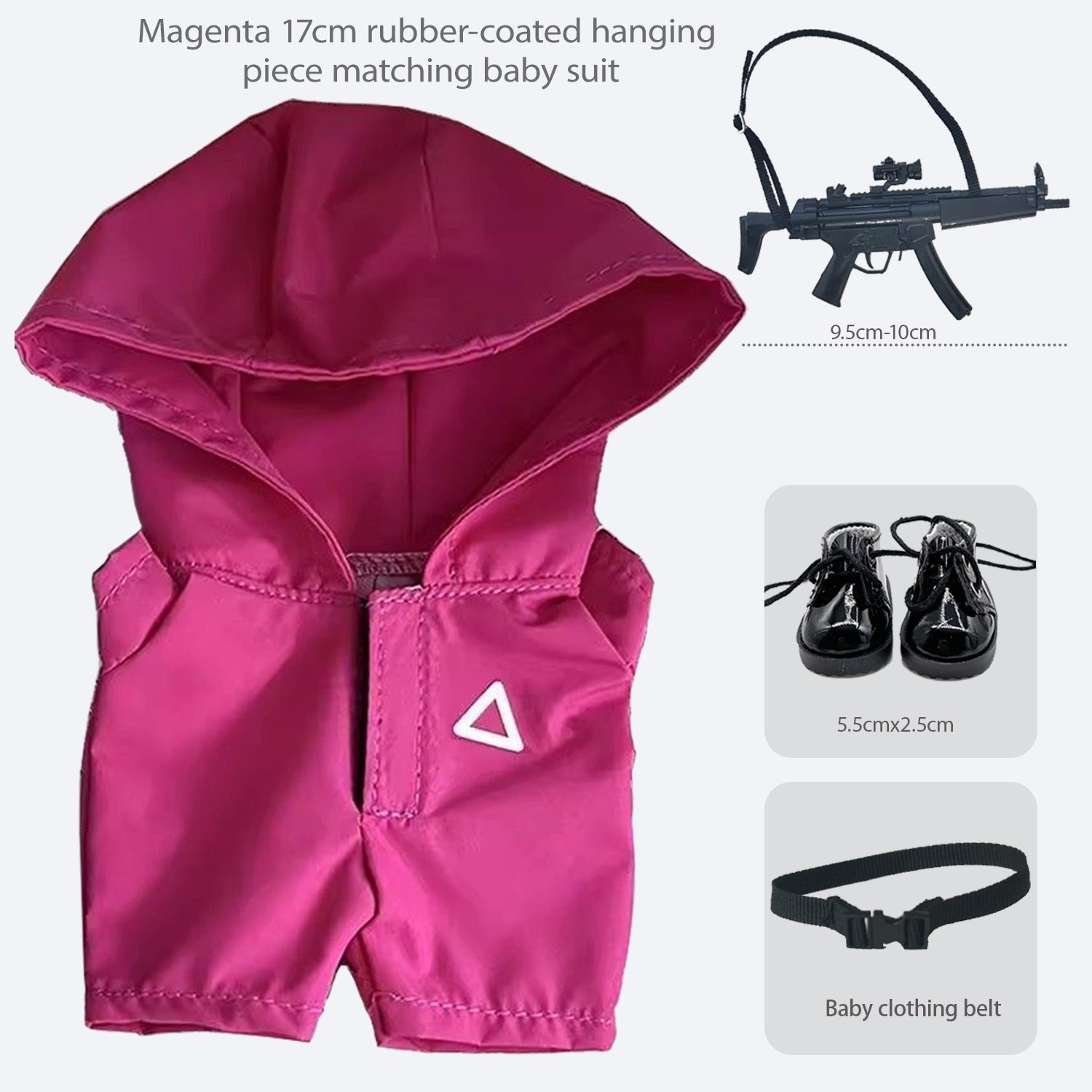 Wholesale  Only Clothes 17cm Rag Doll Clothes Doll Clothes