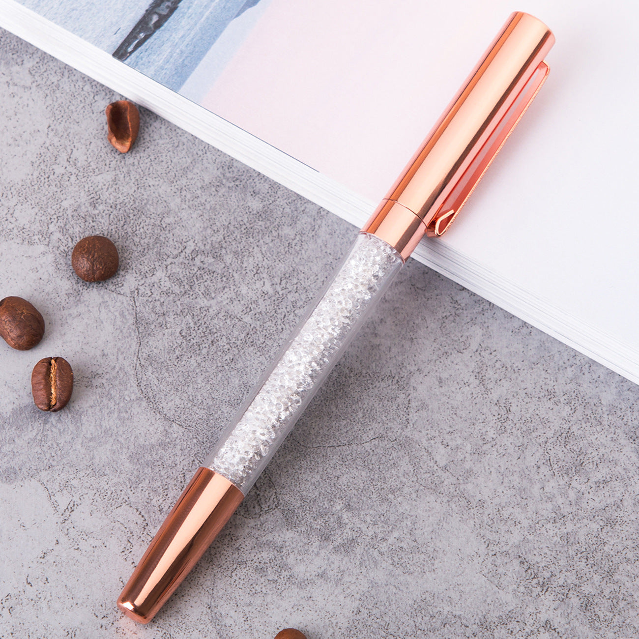 Wholesale Crystal Metal Gel Pen