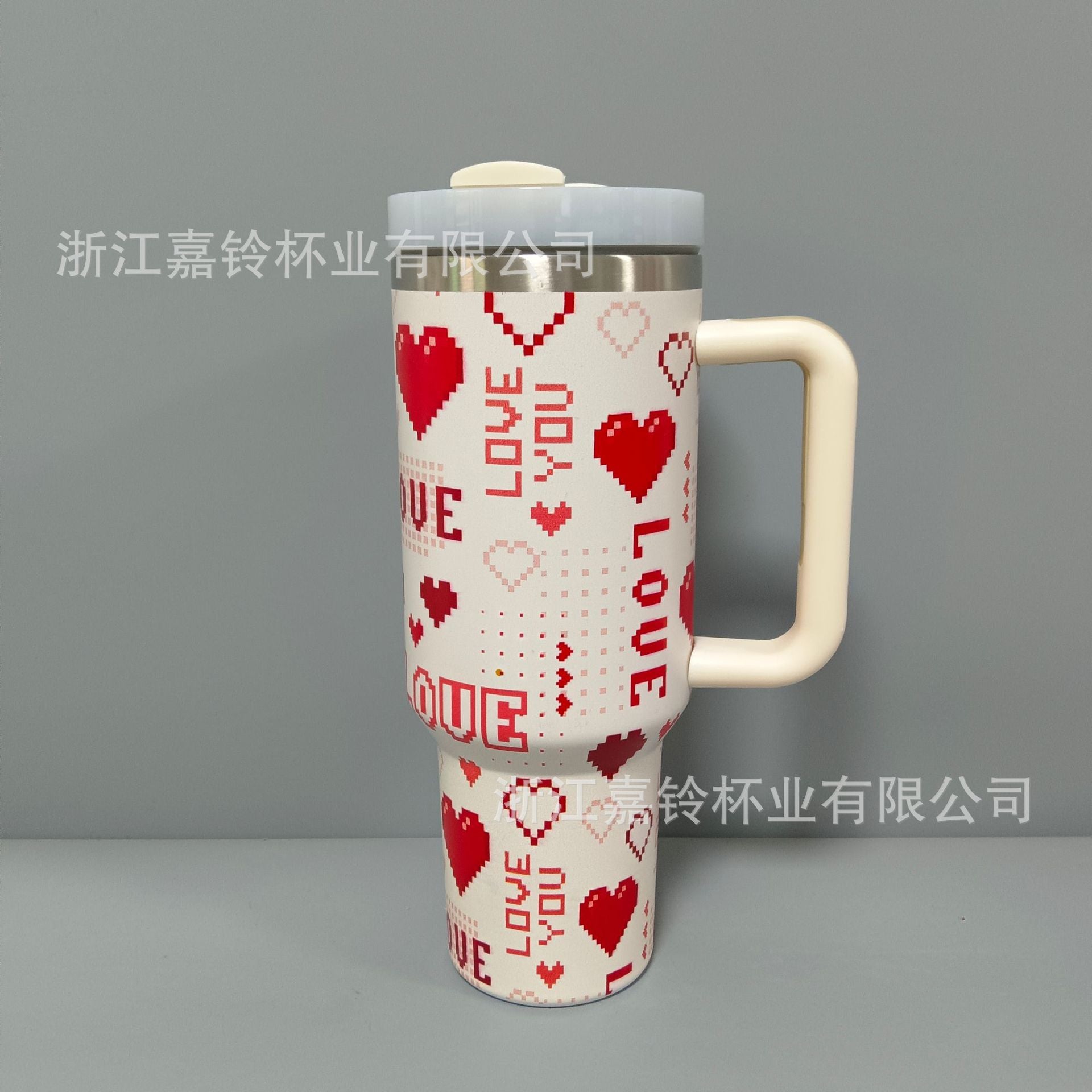 Wholesale Valentine's Day bully cup 40oz 304 stainless steel car cup