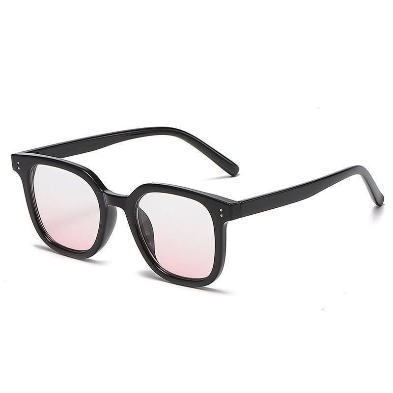Wholesale Gradient Color Square Frame PC Sunglasses