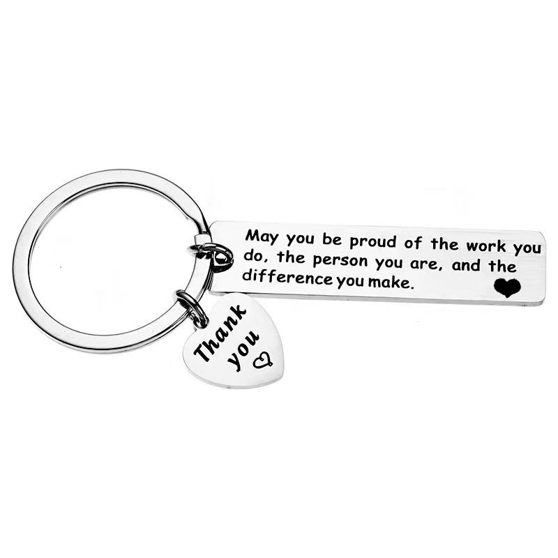 Wholesale You Are A Key Part of You Stainless Steel Keychain Gift