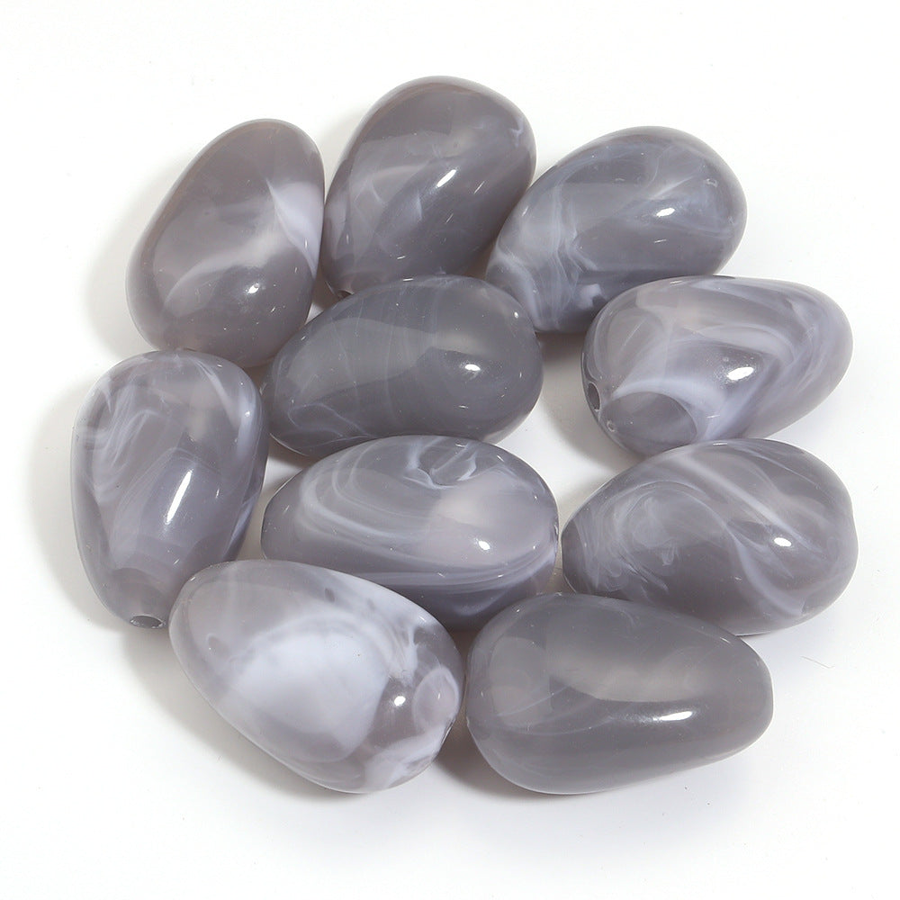 Wholesale 10pcs Cloud Straight Hole Beads  DIY  Accessories Beads