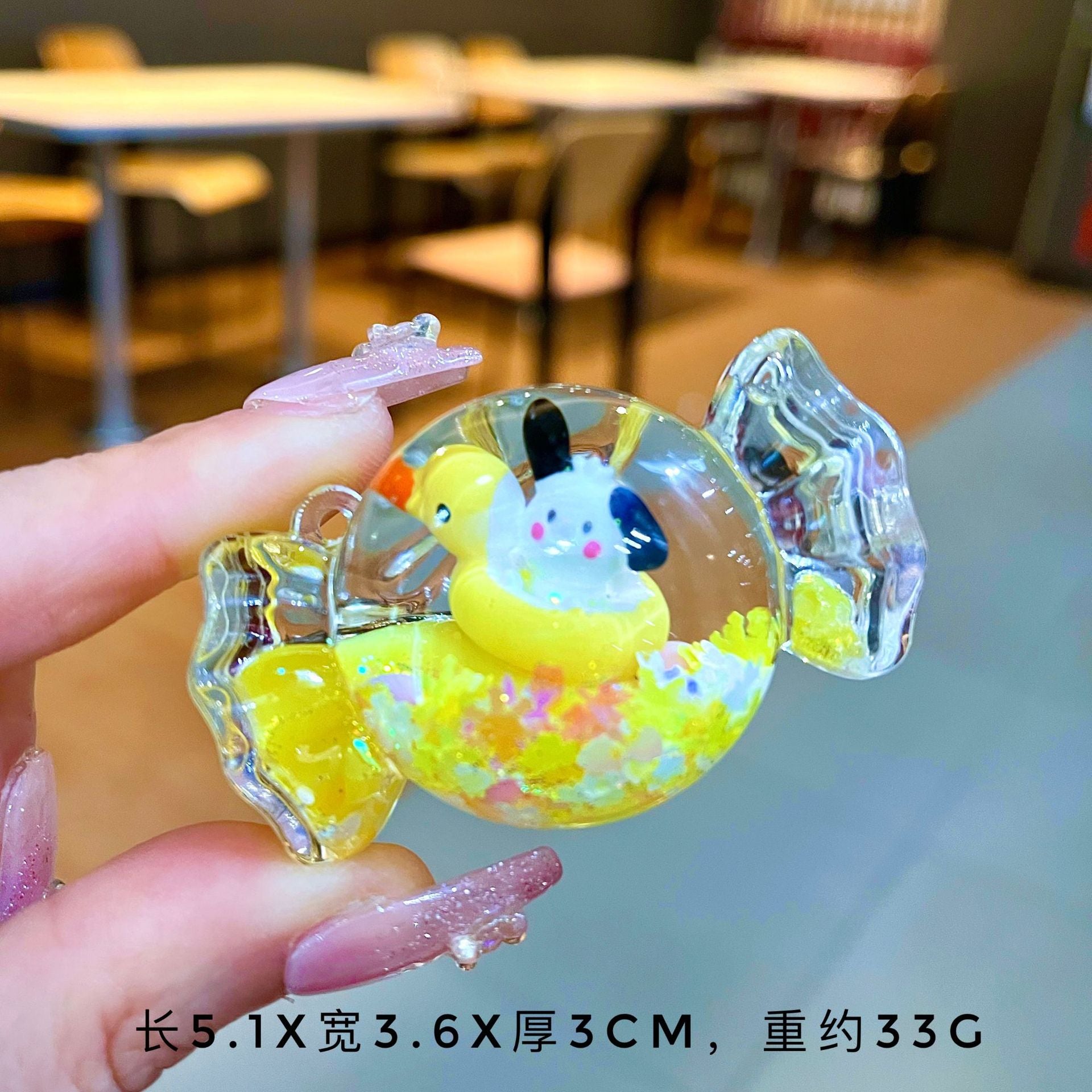Wholesale Acrylic  Pochacco Keychain