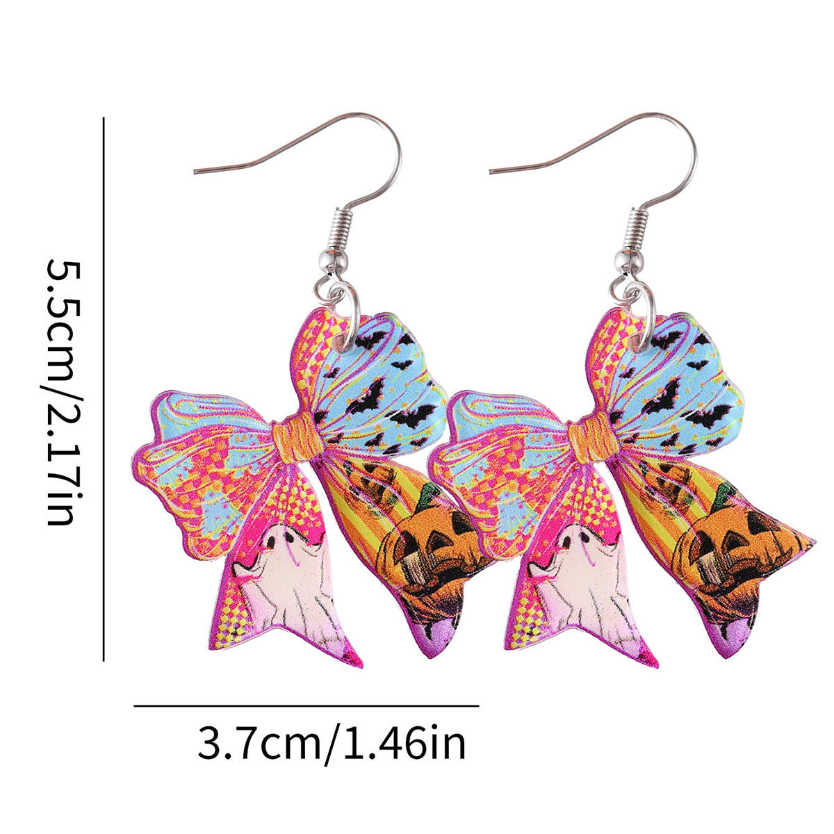 Wholesale  colorful acrylic drop earrings