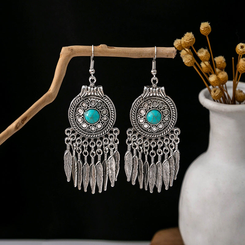 Wholesale Bohemian Ethnic Style Alloy Earrings