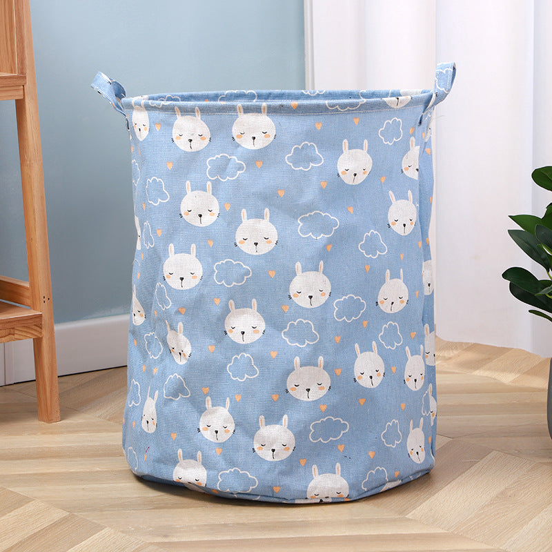 Wholesale Cotton and Linen Foldable Waterproof Storage Baskets