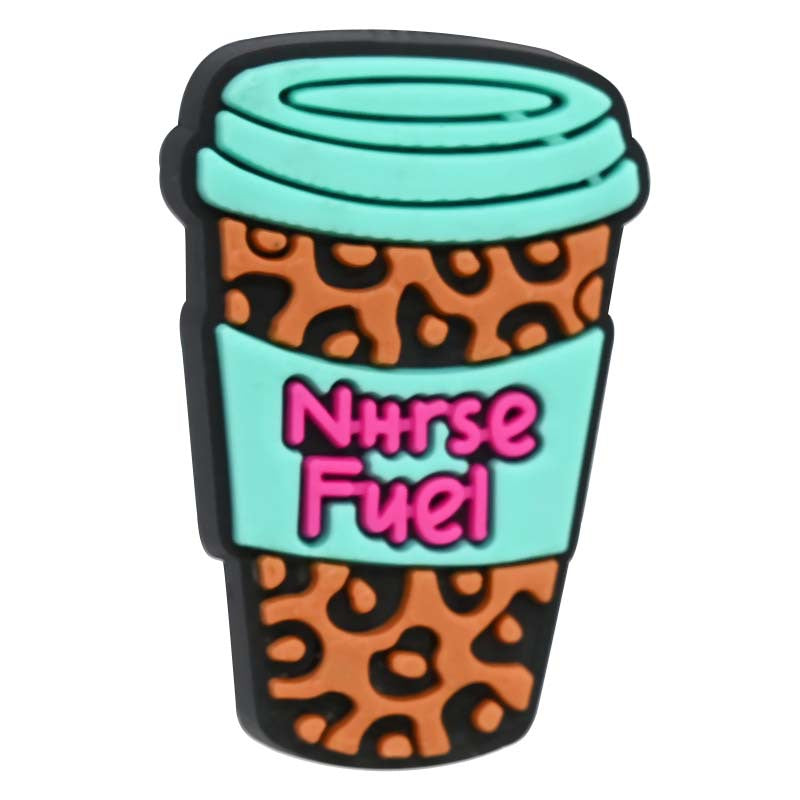 Wholesale Random100pcs Dairy Cup  PVC Soft Glue Travel Cup Focal Beads