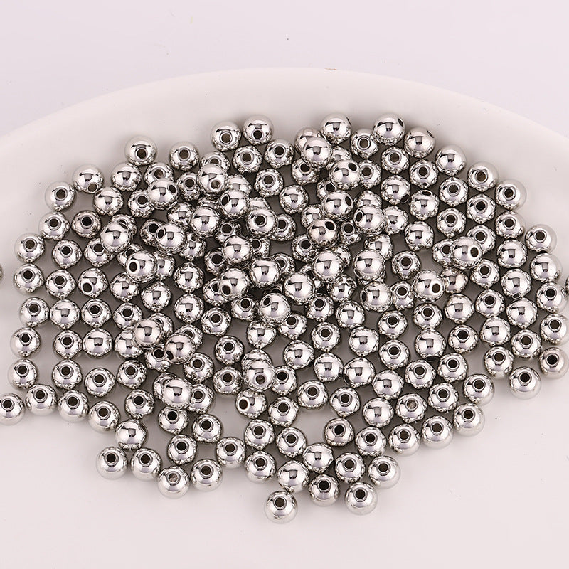 Wholesale of Large Hole Plastic Beads for Jewelry Accessories