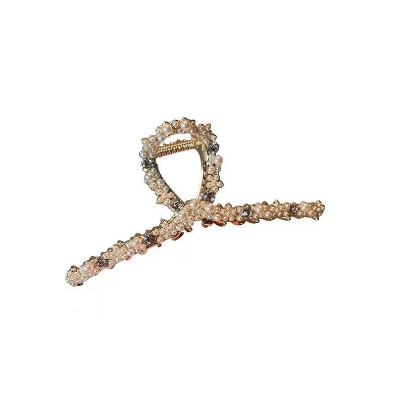 Wholesale Alloy Pearl Cross Pearl Clip