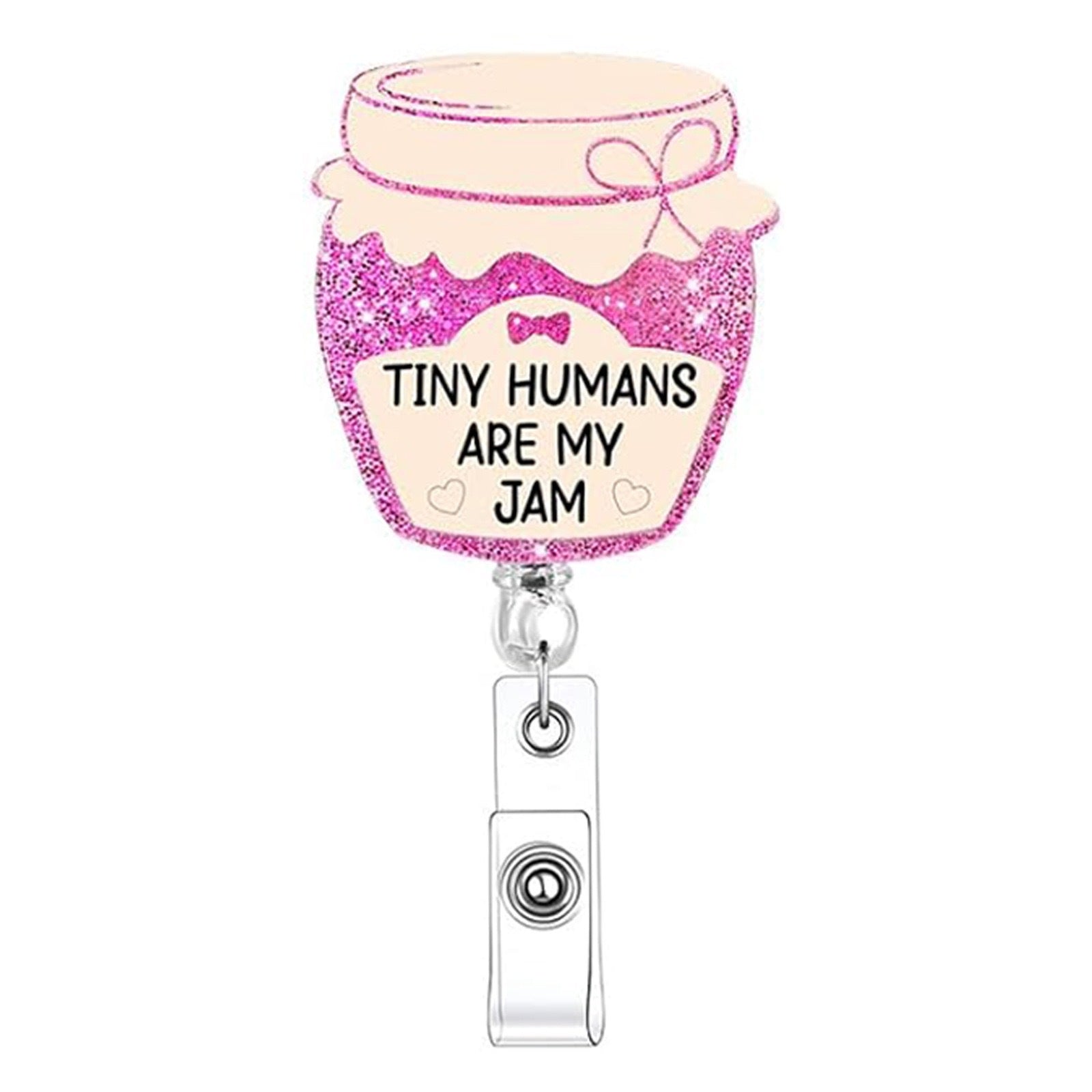 Wholesale Hospital maternity and newborn theme retractable badge keychain