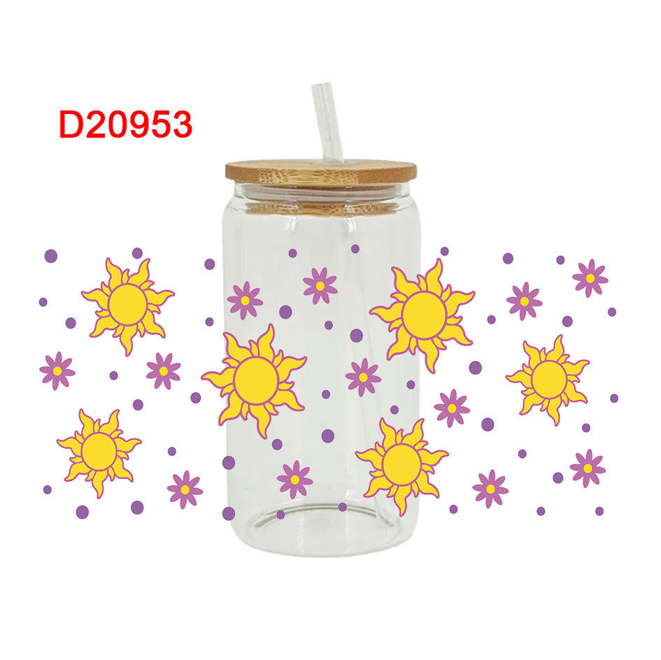 Wholesale UV Transfer Paste Glass Crystal Label Crystal Paste 16OZ UV DTF WRAPS