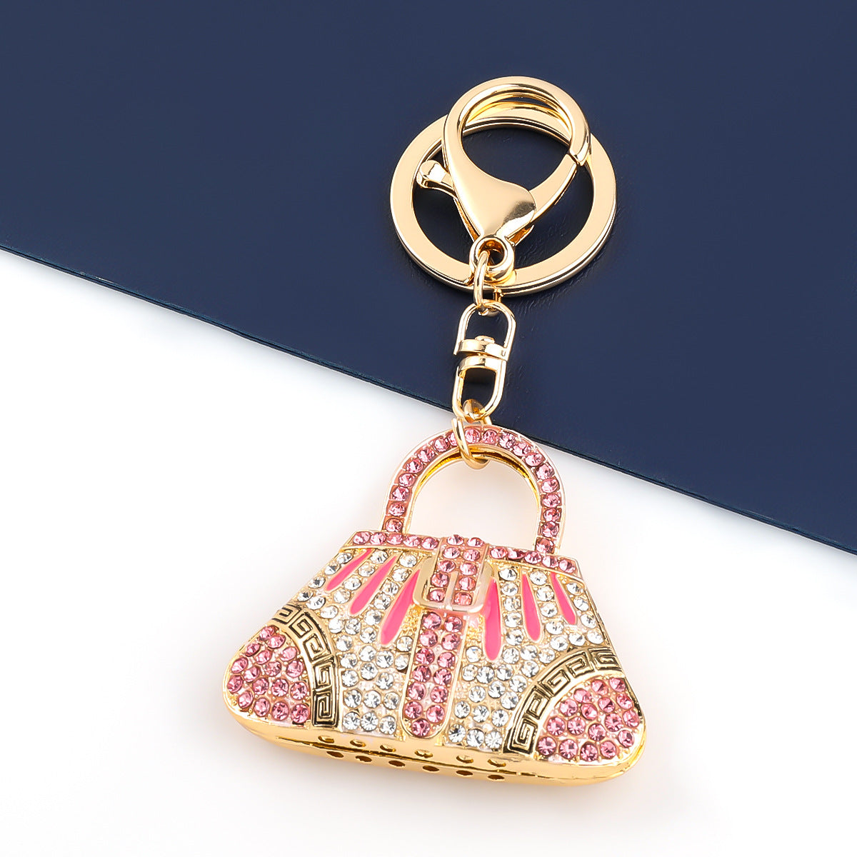 Wholesale Alloy Drop Oil Diamond Fashion Bag