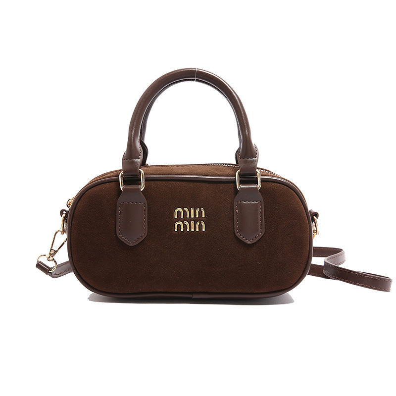 Wholesale Vintage Handheld Pillow Bag Single Shoulder Leopard Print Bag