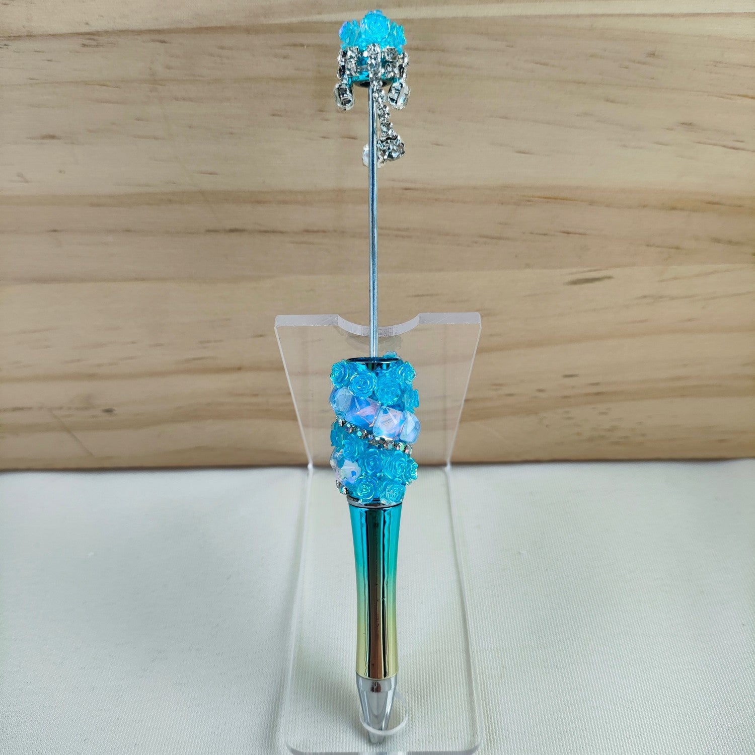 Wholesale Flash Rose Beadable Pen