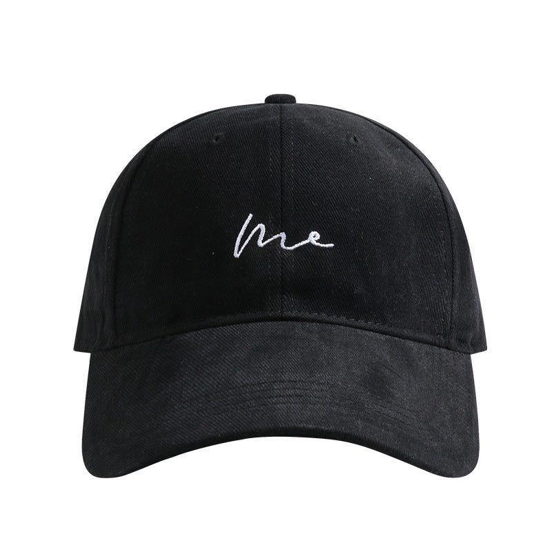 Wholesale Sanding Big Head Simple Fashion Cap Men's Large and Deepened Face Small Casual All-match Baseball Cap Women
