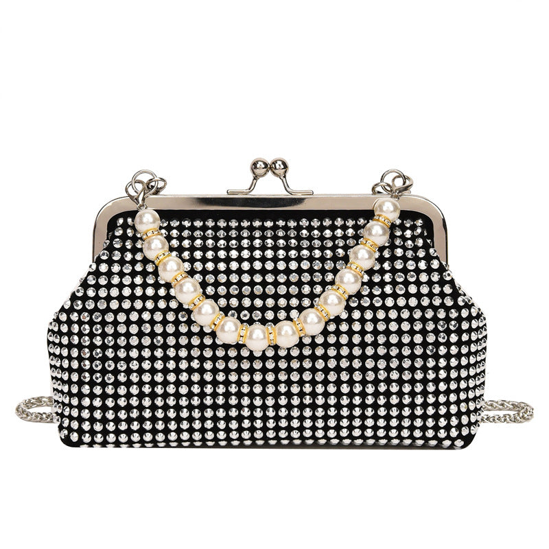 Bolsa de mensajero de hombro de perla por al por mayor PU