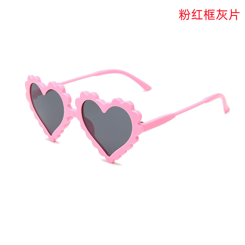 Wholesale Children's Heart Shaped Sunglasses