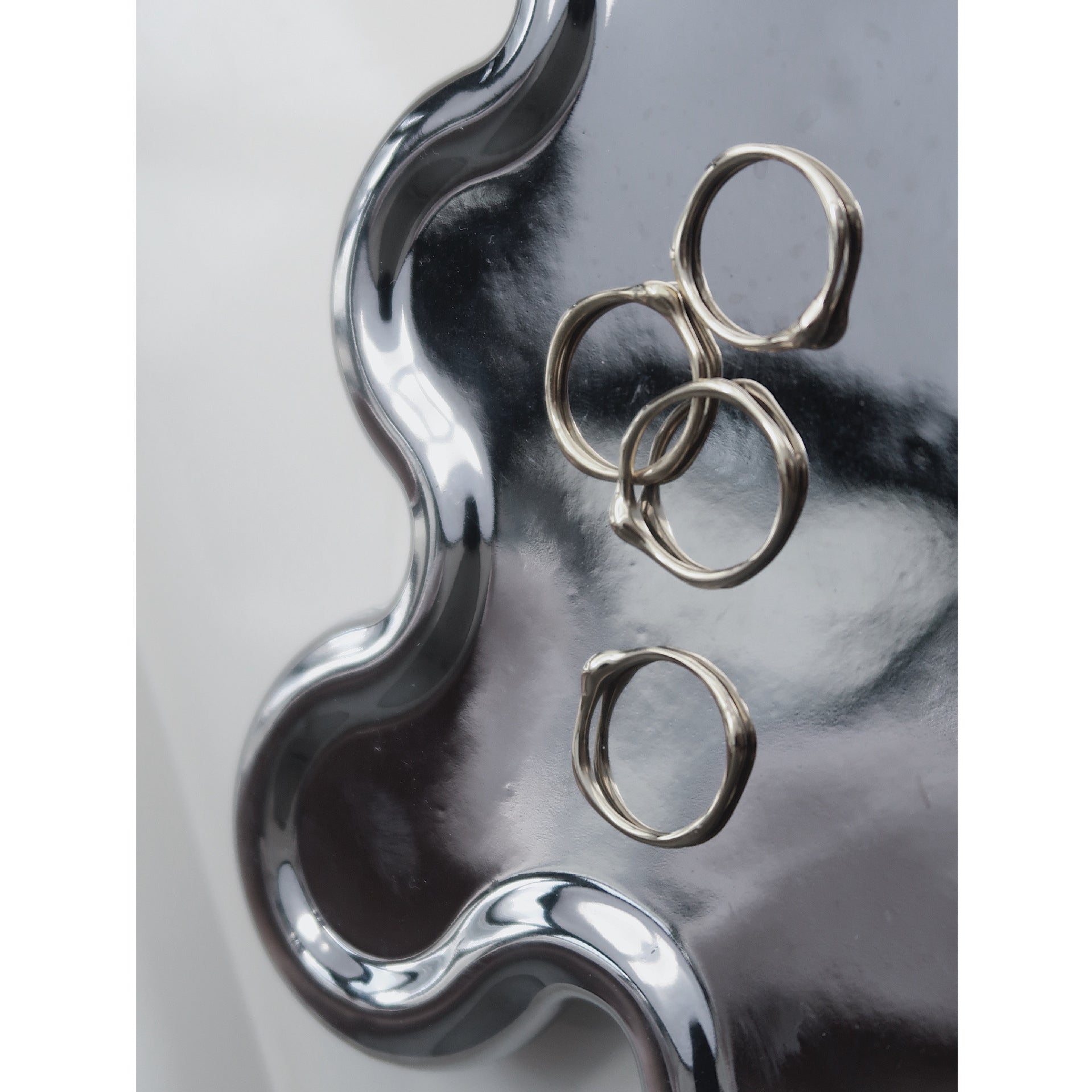 Wholesale Titanium Steel Single Ring