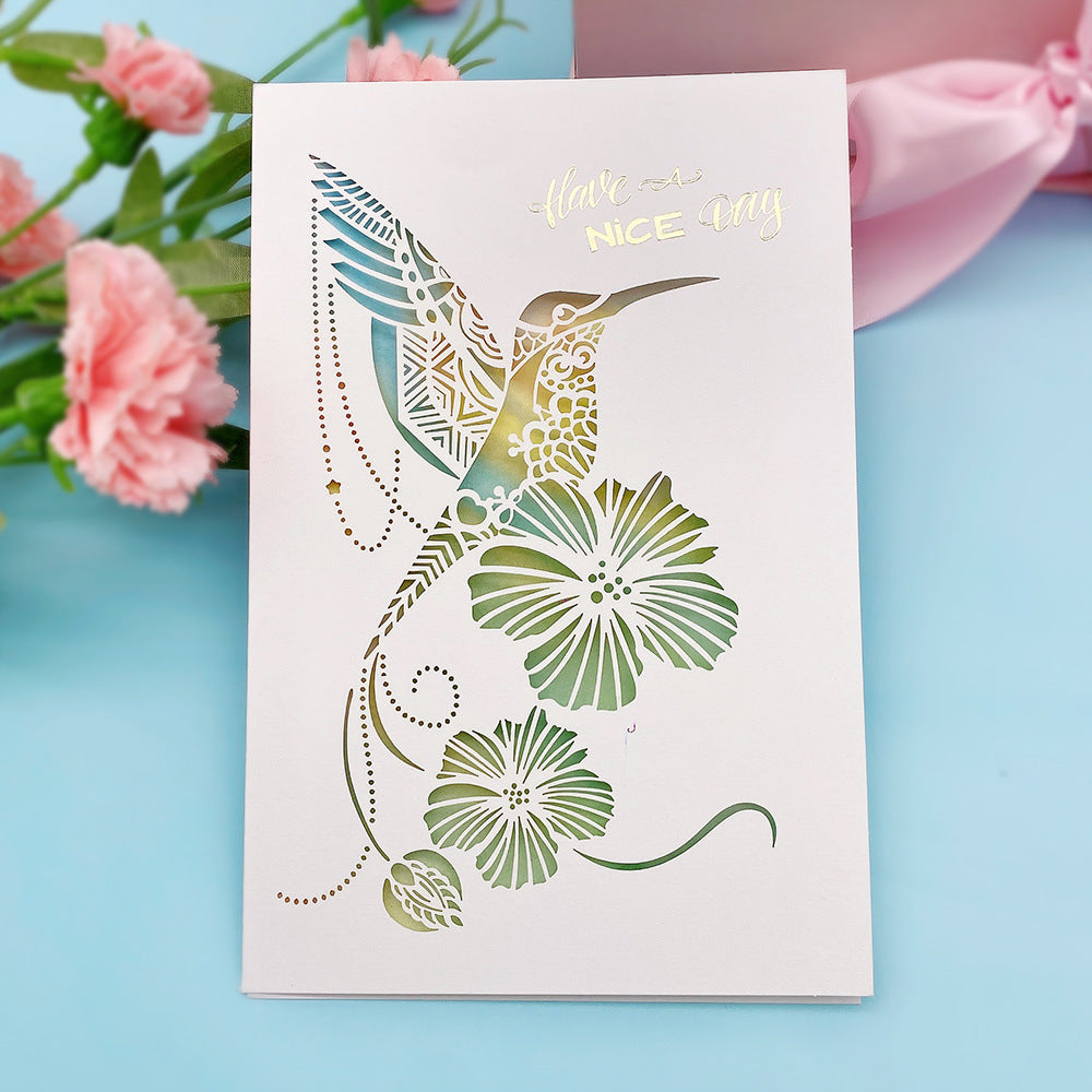 Wholesale Mother's Day 3D Paper Sculpture Greeting Cards