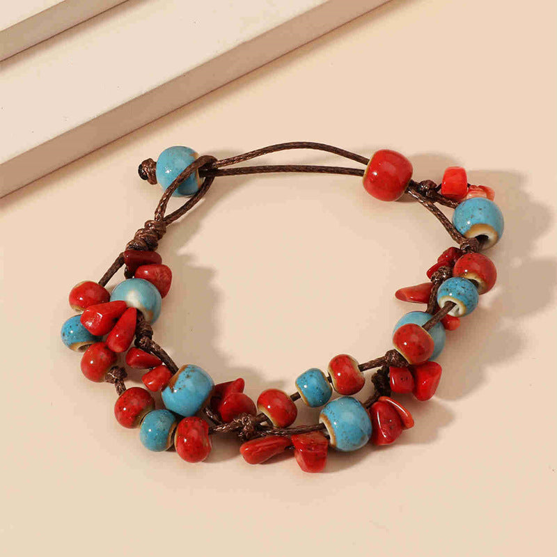 Wholesale Vintage Summer Ceramic Bracelet